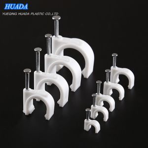 Nail Cable Clip/Plastic Nail Hook Clip/Cable Holder Clips