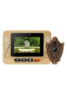3.7 Inch LCD Screen Peeohole Viewer with Infrared Camera