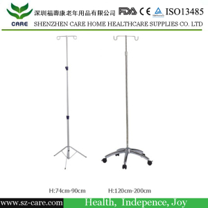 Hospital Drip Stand, Medical Drip Stand, Patient IV Drip Stand
